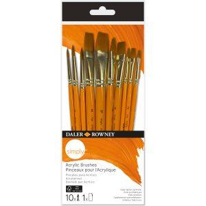 SET COMPLETO DE ARTE 115 PIEZAS CON CABALLETE DALER ROWNEY SIMPLY